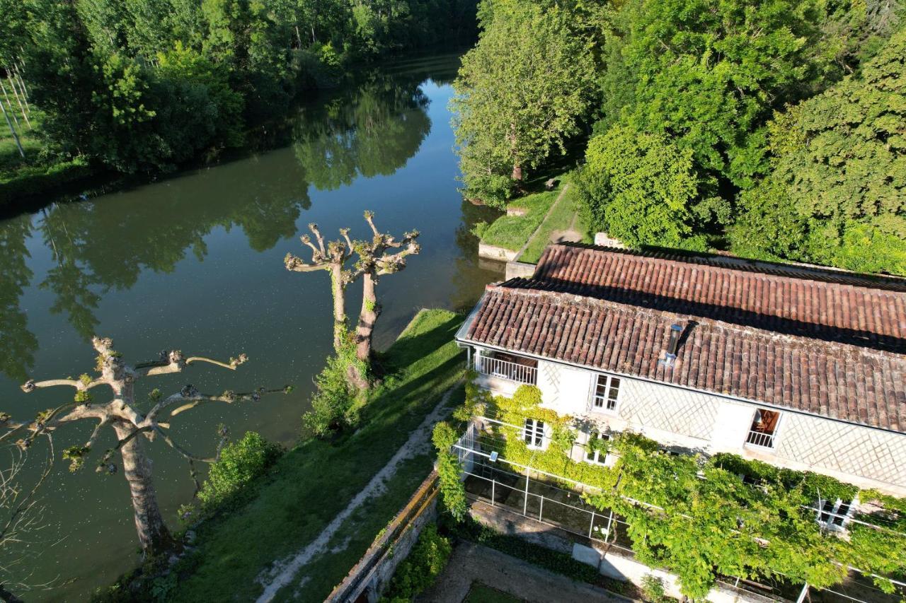 Le Gue Renard-Un Balcon Sur La Charente Villa ชาร์แนค ภายนอก รูปภาพ