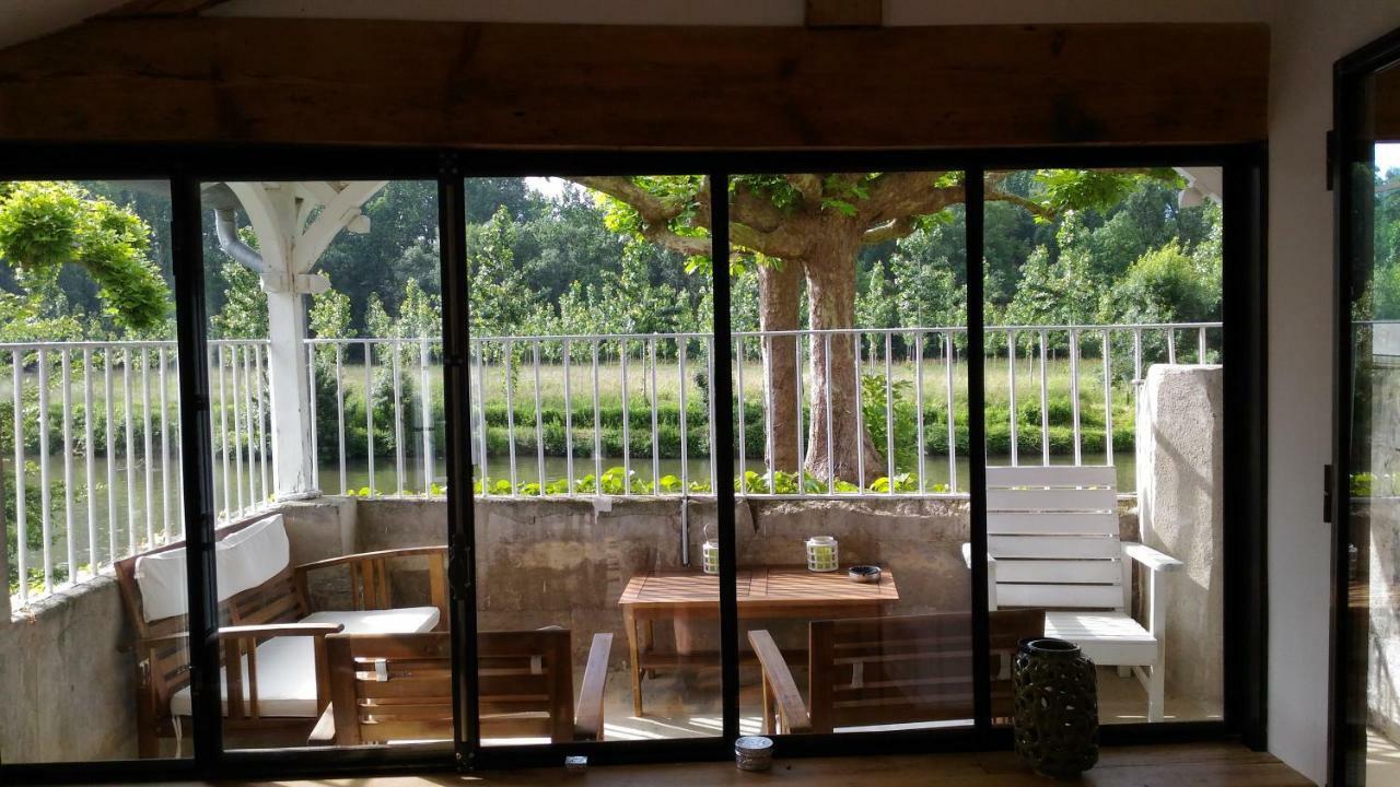 Le Gue Renard-Un Balcon Sur La Charente Villa ชาร์แนค ภายนอก รูปภาพ
